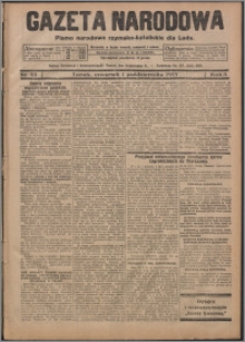 Gazeta Narodowa : pismo chrzescijańsko-narodowe dla Ludu 1925.10.01, R. 3, nr 92