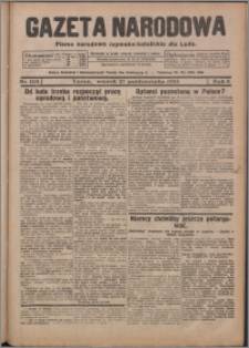 Gazeta Narodowa : pismo chrzescijańsko-narodowe dla Ludu 1925.10.27, R. 3, nr 103