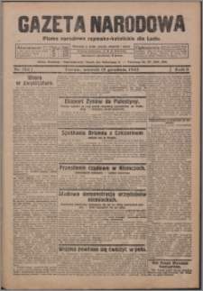 Gazeta Narodowa : pismo chrzescijańsko-narodowe dla Ludu 1925.12.15, R. 3, nr 124