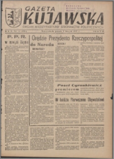 Gazeta Kujawska : organ międzypartyjnych stronnictw politycznych 1947.02.07, R. 2, nr 31 (330)