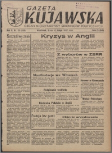 Gazeta Kujawska : organ międzypartyjnych stronnictw politycznych 1947.02.12, R. 2, nr 35 (334)
