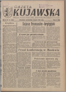 Gazeta Kujawska : organ międzypartyjnych stronnictw politycznych 1947.03.03, R. 2, nr 51 (350)