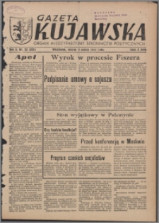 Gazeta Kujawska : organ międzypartyjnych stronnictw politycznych 1947.03.04, R. 2, nr 52 (351)