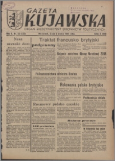 Gazeta Kujawska : organ międzypartyjnych stronnictw politycznych 1947.03.05, R. 2, nr 53 (352)