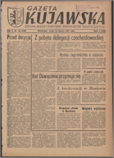 Gazeta Kujawska : organ międzypartyjnych stronnictw politycznych 1947.03.12, R. 2, nr 59 (358)