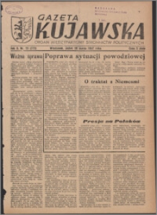 Gazeta Kujawska : organ międzypartyjnych stronnictw politycznych 1947.03.28, R. 2, nr 73 (372)