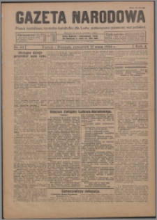 Gazeta Narodowa : pismo narodowe rzymsko-katolickie dla Ludu, poświęcone sprawom wsi polskiej 1926.05.27, R. 4, nr 62