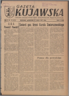 Gazeta Kujawska : organ międzypartyjnych stronnictw politycznych 1947.03.31, R. 2, nr 75 (374)