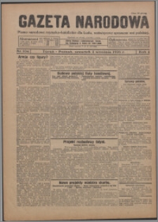 Gazeta Narodowa : pismo narodowe rzymsko-katolickie dla Ludu, poświęcone sprawom wsi polskiej 1926.09.02, R. 4, nr 104 + dod. nr 35