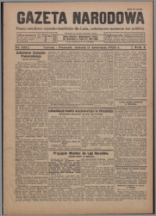 Gazeta Narodowa : pismo narodowe rzymsko-katolickie dla Ludu, poświęcone sprawom wsi polskiej 1926.09.11, R. 4, nr 108 + dod. nr 36