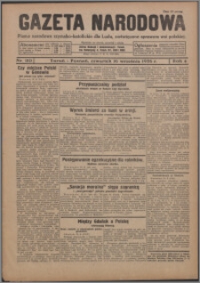 Gazeta Narodowa : pismo narodowe rzymsko-katolickie dla Ludu, poświęcone sprawom wsi polskiej 1926.09.16, R. 4, nr 110