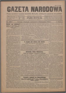 Gazeta Narodowa : pismo narodowe rzymsko-katolickie dla Ludu, poświęcone sprawom wsi polskiej 1926.11.04, R. 4, nr 130