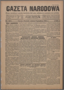 Gazeta Narodowa : pismo narodowe rzymsko-katolickie dla Ludu, poświęcone sprawom wsi polskiej 1926.12.11, R. 4, nr 145
