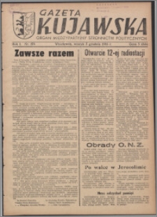 Gazeta Kujawska : organ międzypartyjnych stronnictw politycznych 1946.12.03, R. 1, nr 276