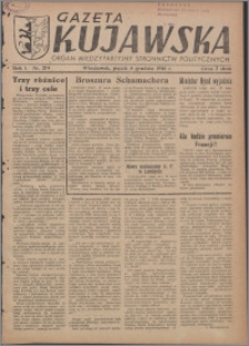 Gazeta Kujawska : organ międzypartyjnych stronnictw politycznych 1946.12.06, R. 1, nr 279