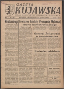 Gazeta Kujawska : organ międzypartyjnych stronnictw politycznych 1946.12.07-08, R. 1, nr 280