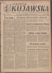 Gazeta Kujawska : organ międzypartyjnych stronnictw politycznych 1946.12.09, R. 1, nr 281