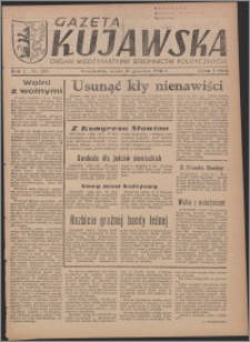 Gazeta Kujawska : organ międzypartyjnych stronnictw politycznych 1946.12.11, R. 1, nr 283