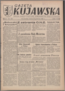 Gazeta Kujawska : organ międzypartyjnych stronnictw politycznych 1946.12.13, R. 1, nr 285