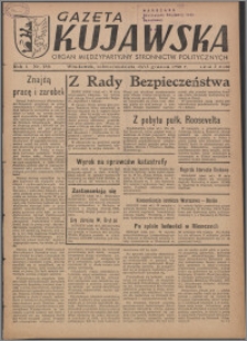 Gazeta Kujawska : organ międzypartyjnych stronnictw politycznych 1946.12.14-15, R. 1, nr 286