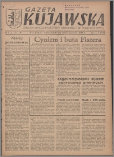 Gazeta Kujawska : organ międzypartyjnych stronnictw politycznych 1946.12.21-22, R. 1, nr 292