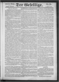 Der Gesellige : Graudenzer Zeitung 1900.02.03, Jg. 74, No. 28
