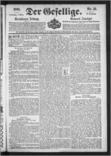 Der Gesellige : Graudenzer Zeitung 1900.03.08, Jg. 74, No. 56