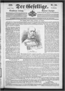 Der Gesellige : Graudenzer Zeitung 1900.05.04, Jg. 74, No. 103