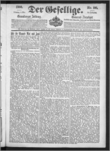 Der Gesellige : Graudenzer Zeitung 1900.05.08, Jg. 74, No. 106