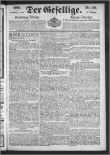 Der Gesellige : Graudenzer Zeitung 1900.06.07, Jg. 74, No. 130