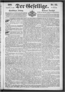 Der Gesellige : Graudenzer Zeitung 1900.06.21, Jg. 74, No. 142