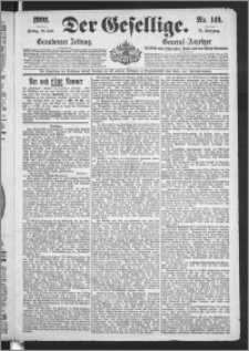 Der Gesellige : Graudenzer Zeitung 1900.06.29, Jg. 74, No. 149