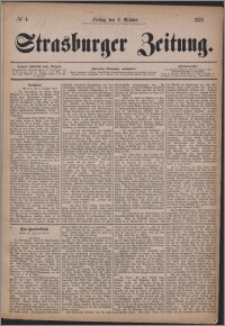 Strasburger Zeitung 04.10.1878, nr 4