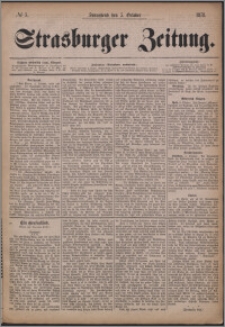 Strasburger Zeitung 05.10.1878, nr 5