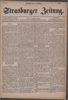 Strasburger Zeitung 09.10.1878, nr 8