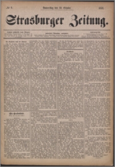 Strasburger Zeitung 10.10.1878, nr 9