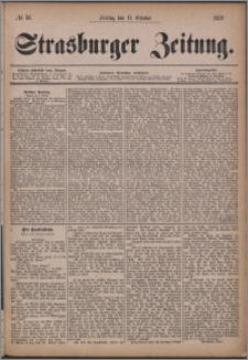 Strasburger Zeitung 11.10.1878, nr 10