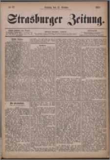Strasburger Zeitung 13.10.1878, nr 12
