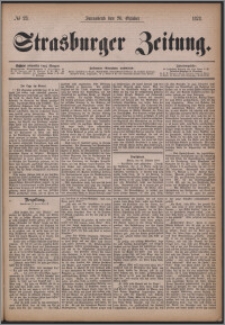 Strasburger Zeitung 26.10.1878, nr 23