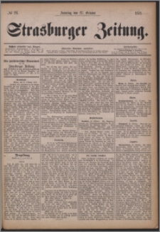 Strasburger Zeitung 27.10.1878, nr 24