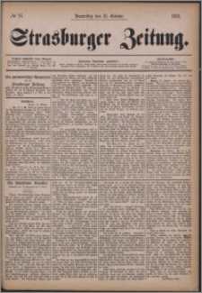 Strasburger Zeitung 31.10.1878, nr 27