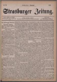 Strasburger Zeitung 01.11.1878, nr 28