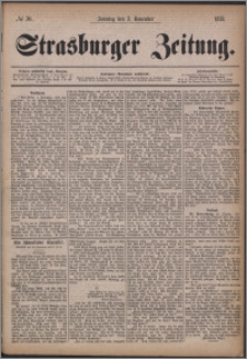 Strasburger Zeitung 03.11.1878, nr 30