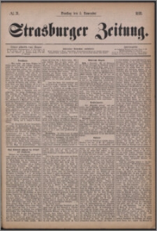 Strasburger Zeitung 05.11.1878, nr 31