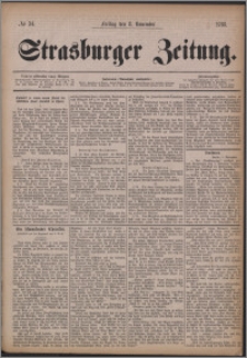 Strasburger Zeitung, 08.11.1878, nr 34