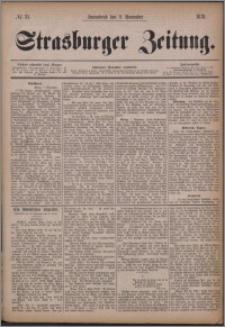 Strasburger Zeitung, 09.11.1878, nr 35