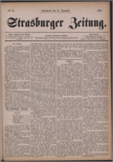 Strasburger Zeitung, 16.11.1878, nr 41