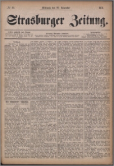 Strasburger Zeitung, 20.11.1878, nr 44