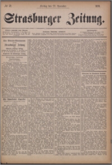 Strasburger Zeitung, 29.11.1878, nr 52