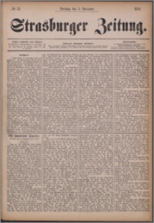 Strasburger Zeitung, 03.12.1878, nr 55